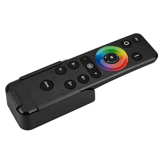 Фото #2 товара Пульт ARL-1022-SIRIUS-RGBW Black (4 зоны, 2.4G) (Arlight, IP20 Пластик, 3 года)