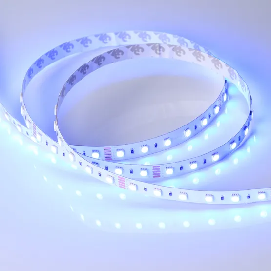 Фото #2 товара Светодиодная лента RT-B60-12mm 24V RGBW-Warm-4-in-1 (19.2 W/m, IP20, 5060, 5m) (Arlight, Открытый)