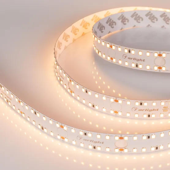 Фото #3 товара Светодиодная лента S2-2500 24V Warm 2700K 20mm (2835, 280 LED/m, LUX) (Arlight, 20 Вт/м, IP20)