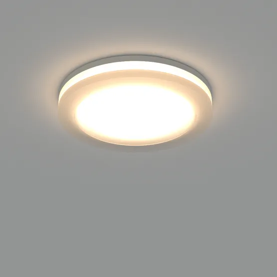 Фото #2 товара Светодиодная панель LTD-85SOL-5W Day White (Arlight, IP44 Пластик, 3 года)