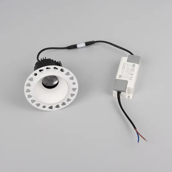 Фото #6 товара Светильник MS-ARADO-TRIMLESS-R65-9W Warm2700 (WH-WH, 24 deg, 230V) (Arlight, IP20 Металл, 5 лет)