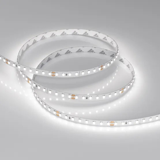 Фото #4 товара Светодиодная лента RT-A128-8mm 24V White6000 (10 W/m, IP20, 5m) (Arlight, высок.эфф.150 лм/Вт)