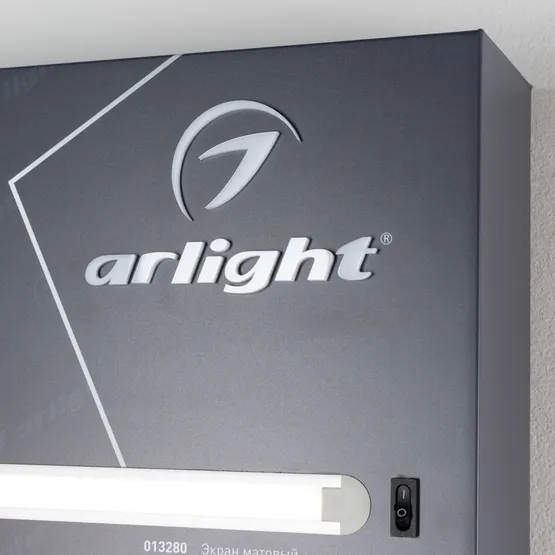 Фото #5 товара Стенд Профиль встраиваемый ARL-1100x600mm-02 (DB 3мм, пленка, лого) (Arlight, -)