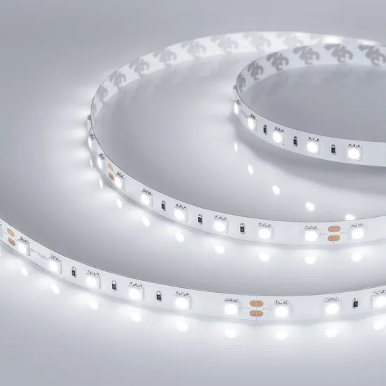 Фото #5 товара Светодиодная лента RT-B60-10mm 24V White6000 (14.4 W/m, IP20, 5060, 5m) (Arlight, 14.4 Вт/м, IP20)