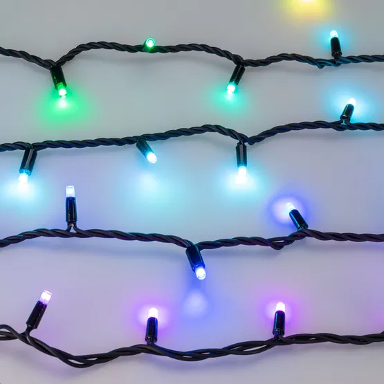 Фото #7 товара Светодиодная гирлянда ARD-STRING-PRO-10000-BLACK-95LED-LIVE RGBW-DMX (24V, 10W) (Ardecoled, IP65)