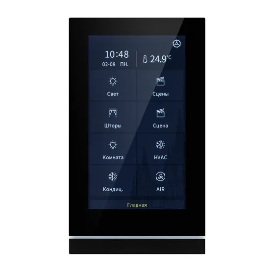 Фото #2 товара INTELLIGENT ARLIGHT Панель сенсорная KNX-113-51-MULTI-V5-IN (20-30V) (IARL, IP20 Пластик, 2 года)