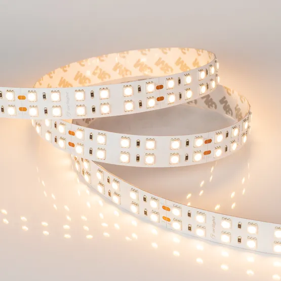 Фото #2 товара Светодиодная лента RT 2-5000 24V Warm2700 2x2 (5060, 720 LED, LUX) (Arlight, 34.4 Вт/м, IP20)