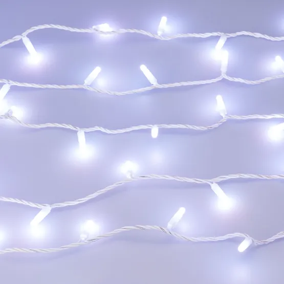 Фото #2 товара Светодиодная гирлянда ARD-STRING-CLASSIC-10000-WHITE-100LED-MILK-LIVE RGB-DMX (24V, 10W) (Ardecoled, IP65)