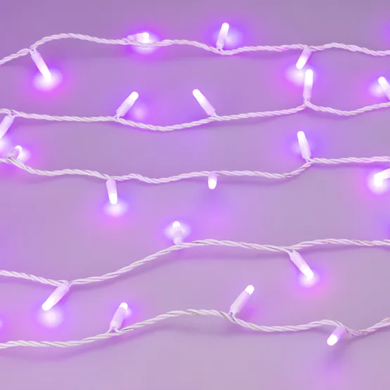 Фото #5 товара Светодиодная гирлянда ARD-STRING-CLASSIC-10000-WHITE-100LED-MILK-LIVE RGB-DMX (24V, 10W) (Ardecoled, IP65)