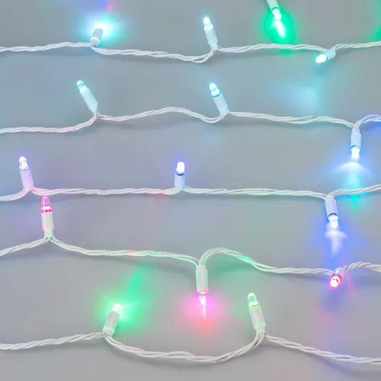 Фото #3 товара Светодиодная гирлянда ARD-STRING-CLASSIC-15000-WHITE-100LED-LIVE RGB-SPI (12V, 53W) (Ardecoled, IP65)
