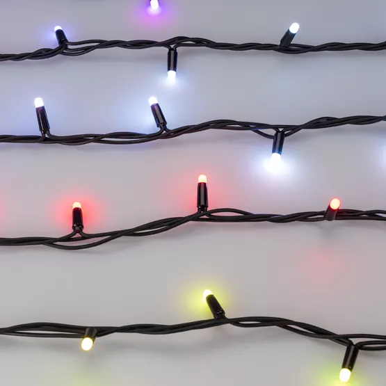 Фото #3 товара Светодиодная гирлянда ARD-STRING-PRO-10000-BLACK-100LED-MILK-LIVE RGB-DMX (24V, 10W) (Ardecoled, IP65)