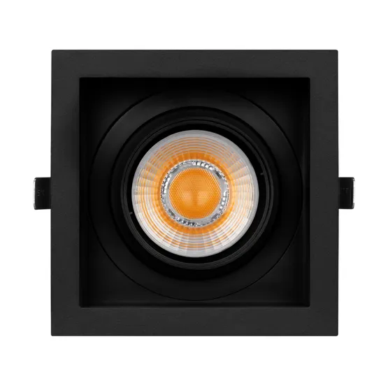 Фото #2 товара Светильник MS-VORTEX-BUILT-S140x140-30W Warm3000 (BK-BK, 30 deg, 230V) (Arlight, IP20 Металл, 5 лет)