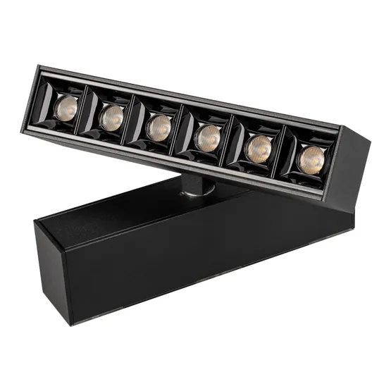 Фото #2 товара Светильник MAG-LASER-FOLD-45-S160-6W Day4000 (BK, 15 deg, 24V) (Arlight, IP20 Металл, 5 лет)
