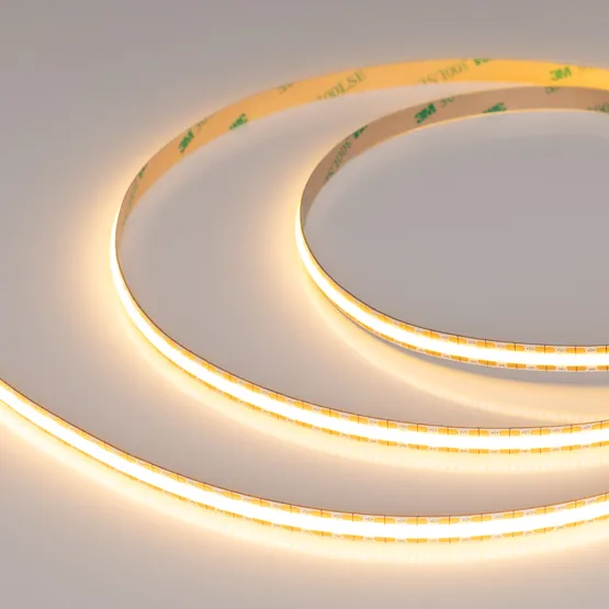 Фото #2 товара Светодиодная лента COB-X528-8mm 12V Warm2700 (11 W/m, IP20, CSP, 5m) (Arlight, -)