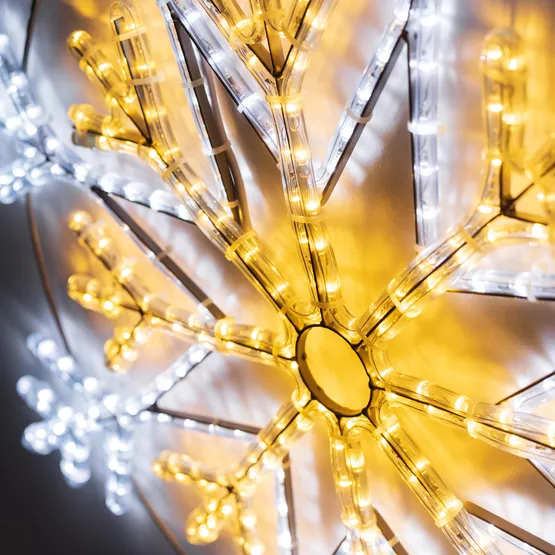 Фото #3 товара Фигура светодиодная ARD-SNOWFLAKE-M12-900x900-576LED White/Warm (230V, 36W) (Ardecoled, IP65)