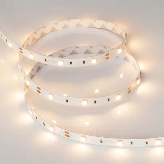 Фото #2 товара Светодиодная лента RT-B30-10mm 12V Warm2700 (7.2 W/m, IP20, 5060, 5m) (Arlight, 7.2 Вт/м, IP20)