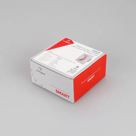 Фото #3 товара Панель SMART-P14-DIM-P-IN White (230V, 1.5A, 0/1-10V, Rotary, 2.4G) (Arlight, IP20 Пластик, 5 лет)