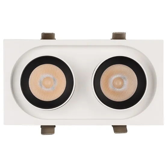 Фото #4 товара Светильник LGD-PULL-S100x200-2x10W Warm3000 (WH, 20 deg) (Arlight, IP20 Металл, 3 года)