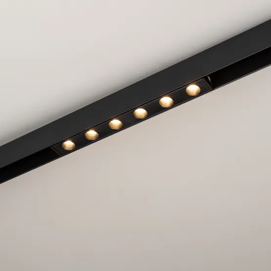 Фото #6 товара Светильник MAG-DOTS-25-L200-6W Warm3000 (BK, 30 deg, 24V) (Arlight, IP20 Металл, 5 лет)