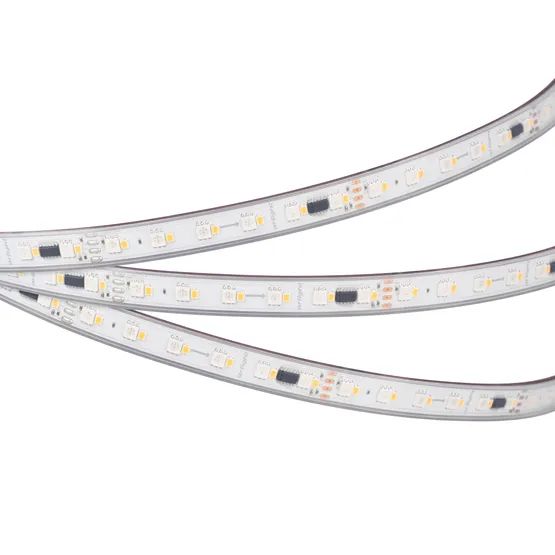Фото #4 товара Светодиодная лента герметичная SPI-P-BA120-14mm 24V RGBW-White-PX6-BPT (16 W/m, IP66, 5060/2835, 5m) (Arlight, бегущий огонь)