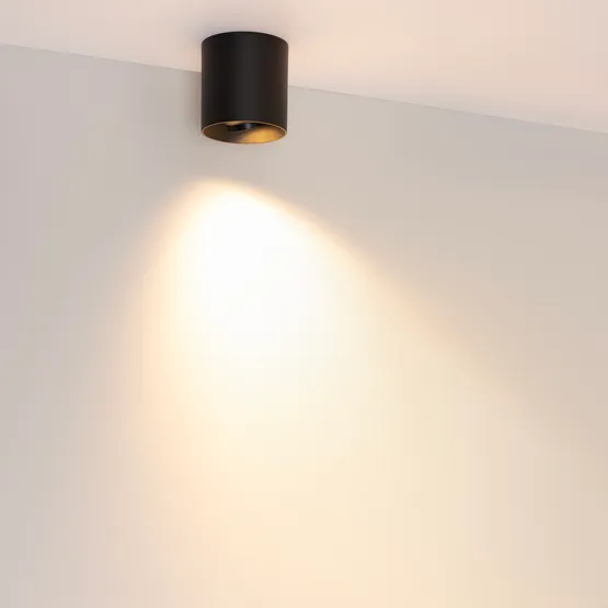 Фото #3 товара Светильник SP-ACENTO-R95-10W Warm2700 (BK, 20-45 deg, 230V) (Arlight, IP20 Металл, 5 лет)