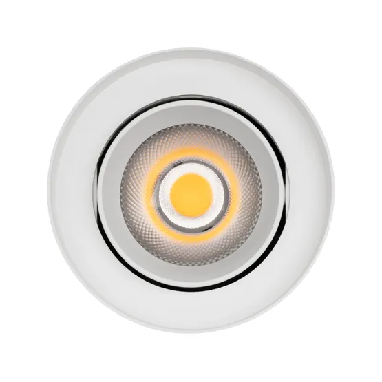 Фото #3 товара Светильник SP-FOCUS-R110-18W Warm3000 (WH, 50 deg, 230V) (Arlight, IP54 Металл, 5 лет)