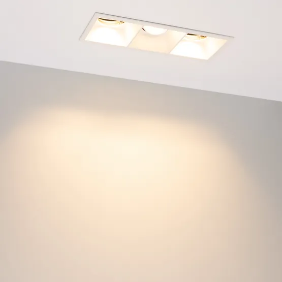 Фото #5 товара Светильник MS-FLOW-BUILT-S230x85-3x6W Warm3000 (BK, 55 deg, 230V) (Arlight, IP20 Металл, 5 лет)