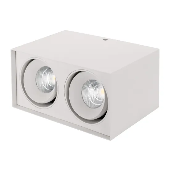 Фото #2 товара Светильник SP-CUBUS-S100x200-2x11W Day4000 (WH, 40 deg, 230V) (Arlight, IP20 Металл, 3 года)
