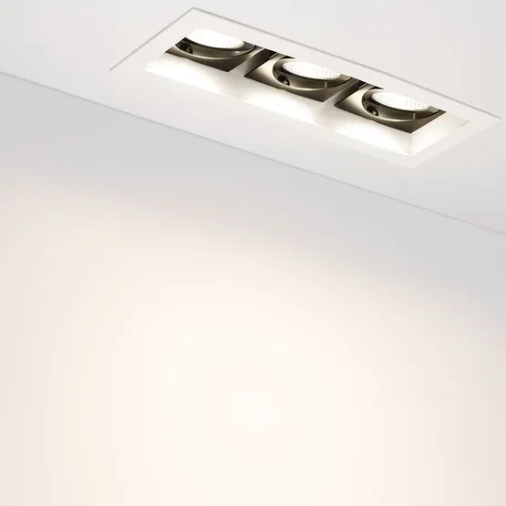 Фото #2 товара Светильник CL-KARDAN-S260x102-3x9W Warm (WH-BK, 38 deg) (Arlight, IP20 Металл, 3 года)