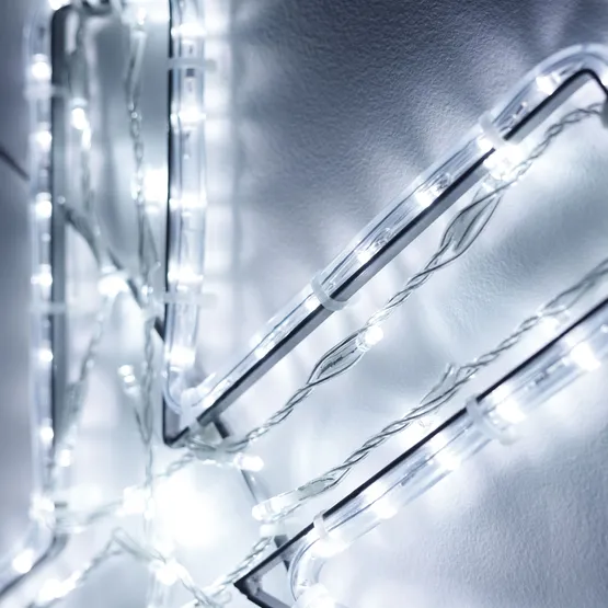 Фото #2 товара Фигура светодиодная ARD-SNOWFLAKE-M11-1250x1200-604LED White (230V, 36.5W) (Ardecoled, IP65)