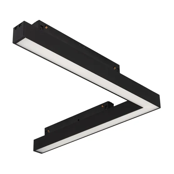 Фото #1 товара Светильник MAG-ORIENT-FLAT-ANGLE-L295-18W Warm2700 (BK, 100 deg, 48V) (Arlight, IP20 Металл, 5 лет)