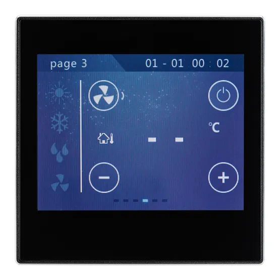 Фото #4 товара Панель Sens SR-KN3521-IN Black (KNX, MULTI) (Arlight, -)