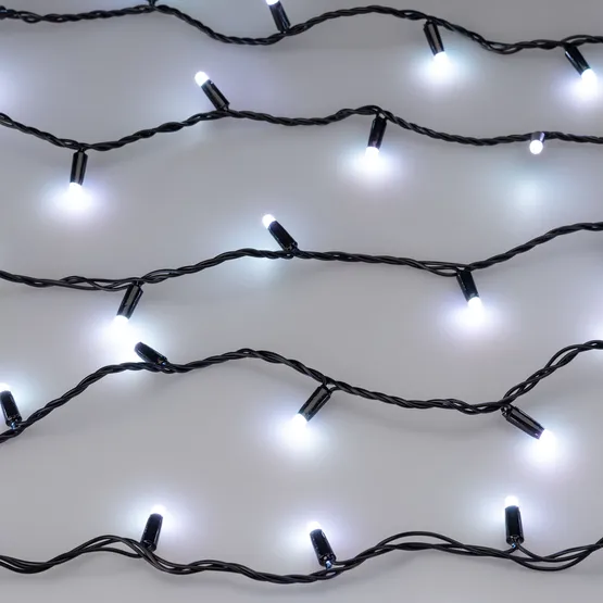 Фото #5 товара Светодиодная гирлянда ARD-STRING-CLASSIC-20000-BLACK-200LED-MILK-SYNC RGB (230V, 13W) (Ardecoled, IP65)