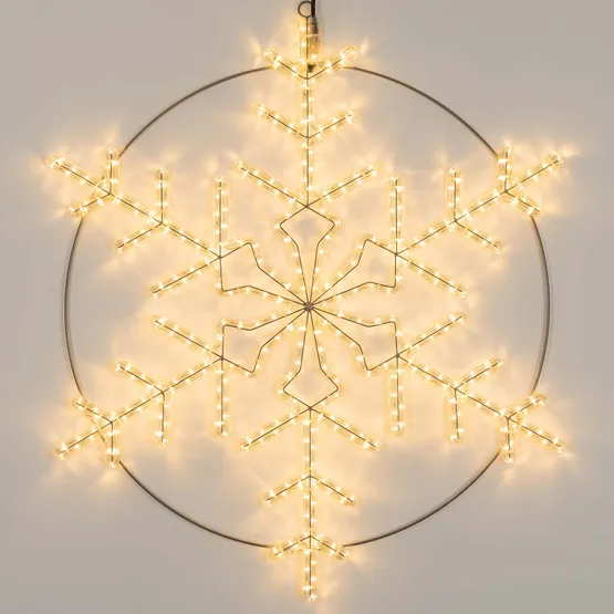 Фото #4 товара Фигура светодиодная ARD-SNOWFLAKE-M3-920x920-432LED Warm (230V, 30W) (Ardecoled, IP65)