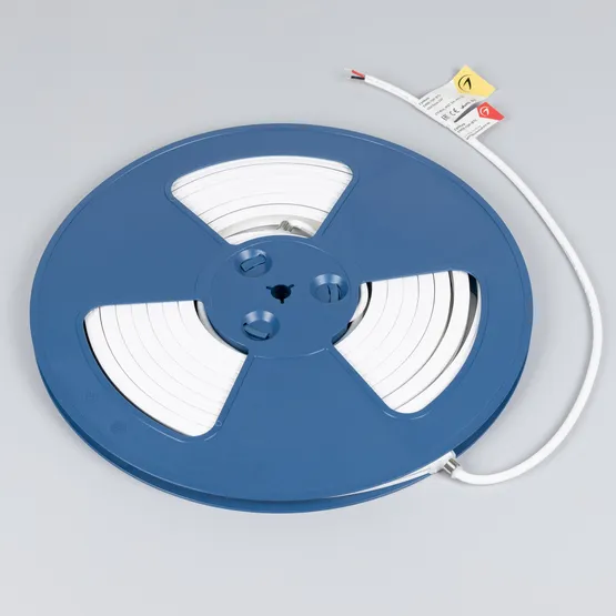 Фото #2 товара Грейзер THOR-TOP-B70-10x10mm 24V Warm3500 (15 W/m, IP67, 5m, wire x2) (Arlight, Вывод вниз, 3 года)
