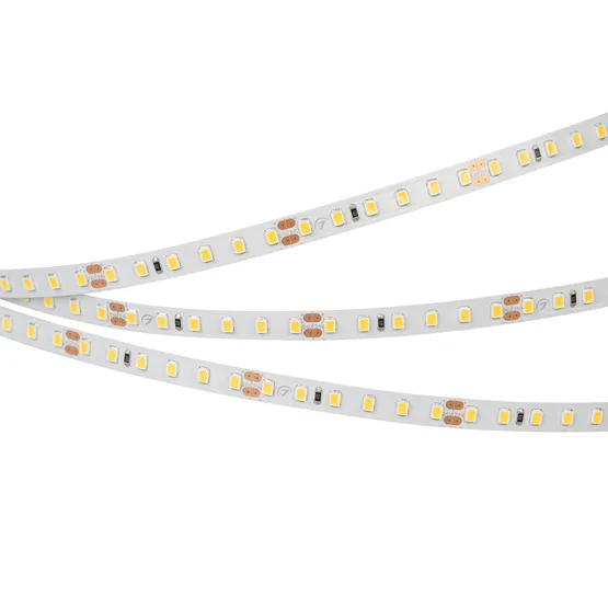 Фото #2 товара Светодиодная лента UL-A120-8mm 24V Warm3500 (9.6 W/m, IP20, 5m) (Arlight, 7 лет)