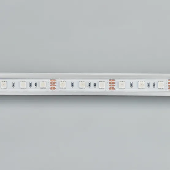 Фото #4 товара Светодиодная лента RTW 2-5000P 12V RGB 2x (5060, 300 LED, LUX) (Arlight, 14.4 Вт/м, IP66)