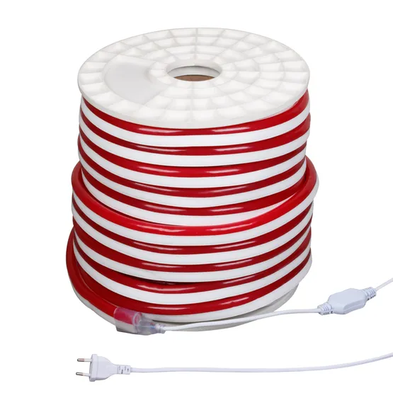Фото #2 товара Гибкий неон ARL-CF2835-Classic-220V Red (26x15mm) (Arlight, 8 Вт/м, IP65)