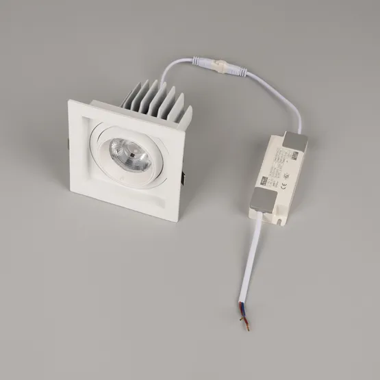 Фото #5 товара Светильник MS-VORTEX-BUILT-S117x117-20W Day4000 (WH-WH, 40 deg, 230V) (Arlight, IP20 Металл, 5 лет)