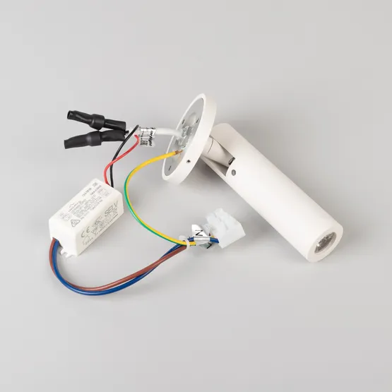 Фото #3 товара Светильник SP-READER-NB-R60-3W Warm2700 (WH, 20 deg, 230V) (Arlight, IP20 Металл, 3 года)