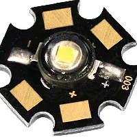 Фото товара Мощный светодиод ARPL-Star-3W BLUE (4B3E) (Arlight, STAR type)