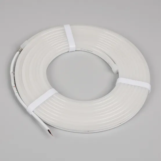 Фото #3 товара Светодиодная лента герметичная HALO-SIDE-A160-06x13mm 24V White6000 (10 W/m, IP67, 5m, wire x1) (Arlight, Вывод прямой, 3 года)