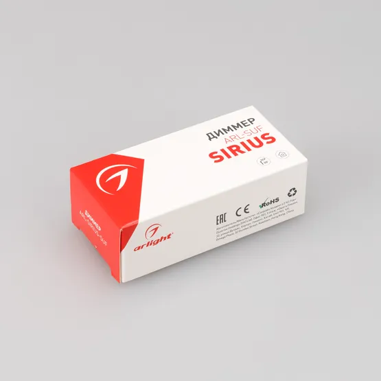 Фото #2 товара Диммер ARL-SIRIUS-TUYA-RGBW-SUF (12-24V, 4x4A, 2.4G) (Arlight, Контроллер)