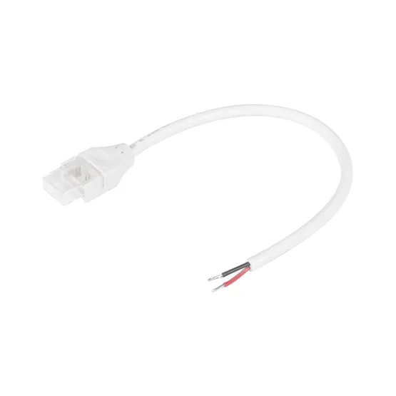 Фото товара Коннектор питания COB-MONO-8mm-2pin-STW-IP68 (Arlight, Прозрачный)