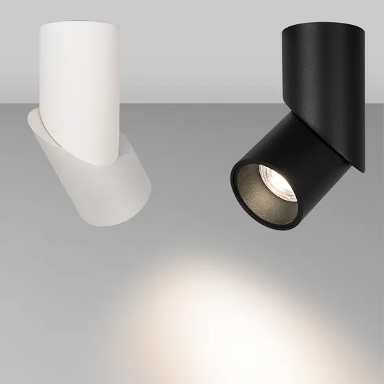 Фото #3 товара Светильник SP-TWIST-SURFACE-R70-12W White5000 (WH-BK, 30 deg) (Arlight, IP40 Металл, 3 года)