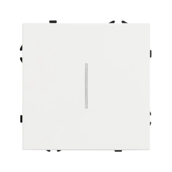 Фото #4 товара Механизм звонкового выключателя LED SWT-NOBE-MKR1-SFPL-L-WH (230V, 10A) (Arlight, Белый кварц)