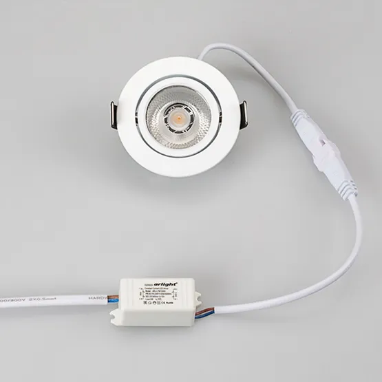 Фото #5 товара Светодиодный светильник LTM-R65WH 5W Warm White 10deg (Arlight, IP40 Металл, 3 года)