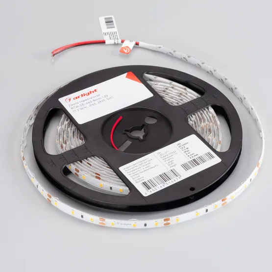 Фото #3 товара Светодиодная лента RTW 2-5000SE 12V Cool (2835, 300 LED, PRO) (Arlight, 7.2 Вт/м, IP65)