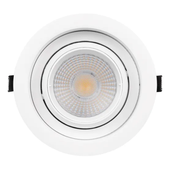 Фото #2 товара Светильник MS-VORTEX-BUILT-R135-30W Day4000 (WH-WH, 50 deg, 230V) (Arlight, IP20 Металл, 5 лет)