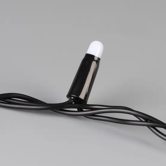 Фото #4 товара Светодиодная гирлянда ARD-STRING-CLASSIC-10000-BLACK-100LED-MILK-FLASH Warm (230V, 7W) (Ardecoled, IP65)